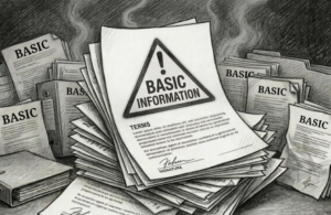 papers with basic information.